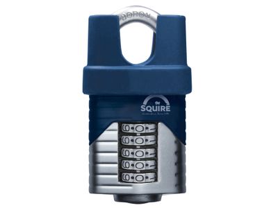 Squire HSQVC60CS Vulcan Closed Boron Shackle Combination Padlock 60mm