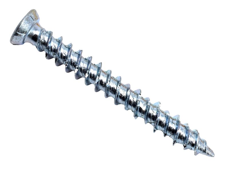 MasonMate 0869T7560 Concrete Frame Screws 7.5 x 62mm (100)