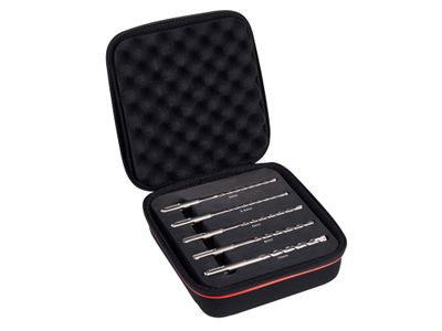 Starrett STRKBPXK05 SDS Plus 4 Point Drill Bit Set, 5 Piece