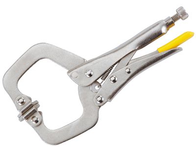 STANLEY STA084816 Locking C-Clamp with Swivel Tips 285mm