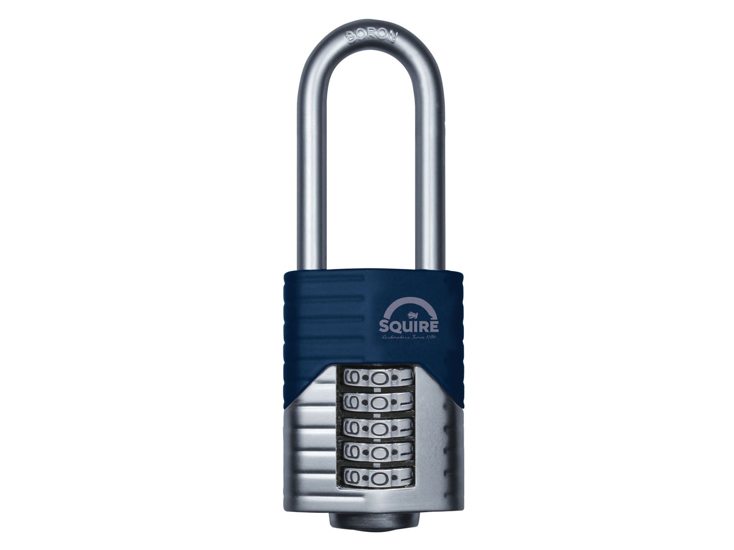 Squire HSQVC60LS Vulcan Long Boron Shackle Combination Padlock 60mm