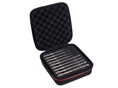 Starrett STRKBPSK09 SDS Plus 2 Point Drill Bit Set, 9 Piece