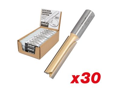 Trend TREDEALBR01 BR01 1/2in 50mm Kitchen Worktop Cutter Display (30 Cutters)