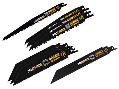 DEWALT DEWDT99551QZ DT99551 XR Reciprocating Saw Blade Set, 8 Piece