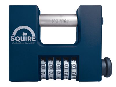 Squire HSQCBW85 CBW85 Hi-Security Shutter Combination Padlock 83mm
