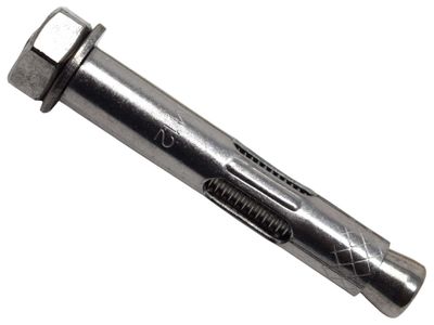 MASONMATE MAMSAM1275SS Stainless Steel Hex Nut Sleeve Anchor M12 x 75mm (25)