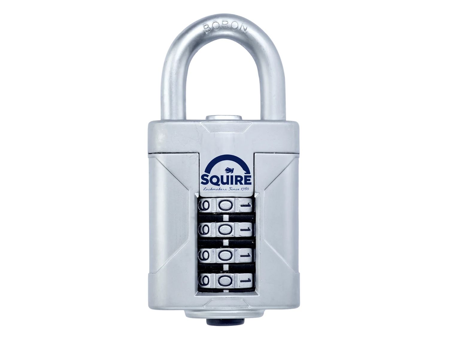 Squire HSQVC50 Vulcan Open Boron Shackle Combination Padlock 50mm