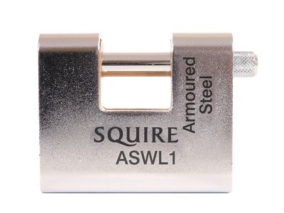 Squire HSQASWL1 ASWL1 Steel Armoured Warehouse Padlock 60mm