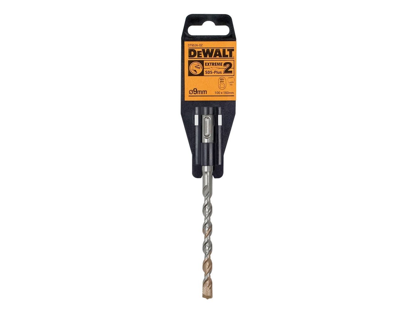 DEWALT DEWDT9536QZ SDS Plus EXTREME 2 Drill Bit 9 x 160mm