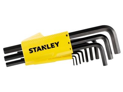 STANLEY STA089904 Metric Hexagon Grip Key Set, 9 Piece