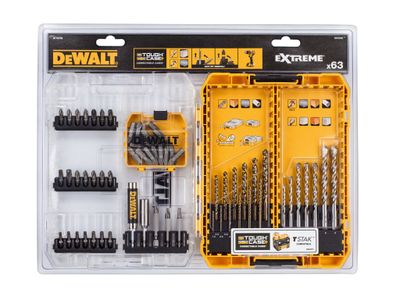DEWALT DEWDT70759QZ DT70759 Mixed Drill &amp; Bit Set, 63 Piece