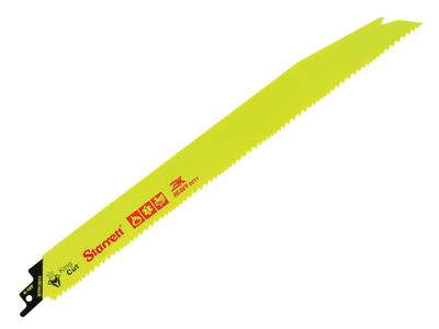 Starrett STRBTR126105 BTR12610-5 Bi-Metal King Cut™ Demolition Blade 300mm 6-10 TPI (Pack 5)