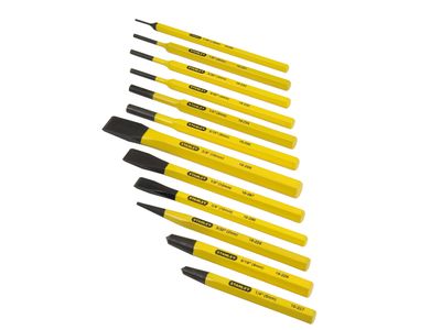 STANLEY STA418299 Punch &amp; Chisel Set, 12 Piece