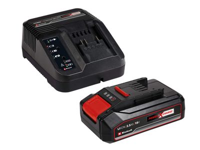 Einhell EINPXSTKIT25 Power X-Change Battery &amp; Charger Starter Kit 18V 1 x 2.5Ah Li-ion