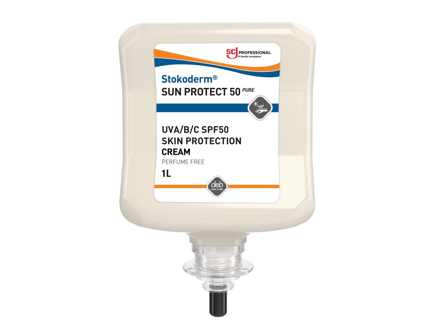 SC Johnson Professional SCJSPC1L Stokoderm Sun Protect 50 PURE Cartridge 1 litre