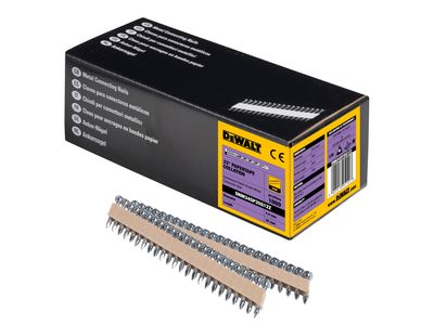 DEWALT DEW34SP35G12 Galvanised Metal Connector Twist Nail 3.4 x 35mm (Pack 1000)