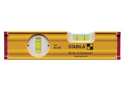 Stabila STB80AS20 80 AS Spirit Level 2 Vial 19565 20cm