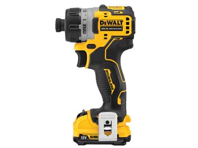 DEWALT DEWDCF601D2 DCF601D2 XR Brushless Sub-Compact Screwdriver 12V 2 x 2.0Ah Li-ion