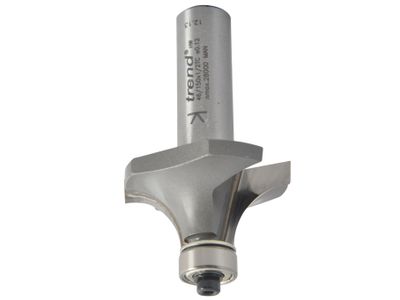 Trend TRE4615012TC 46/150 x 1/2 TCT Bearing Guided Ovolo &amp; Round Over 12.7mm Radius