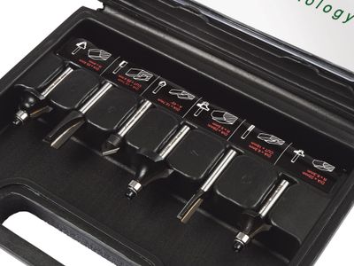 Trend TRESET6PC14 1/4in TCT Router Cutter Set, 6 Piece