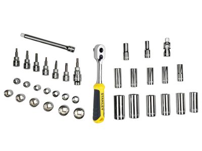 STANLEY STA174174 3/8in Drive Metric Socket Module 36 Piece