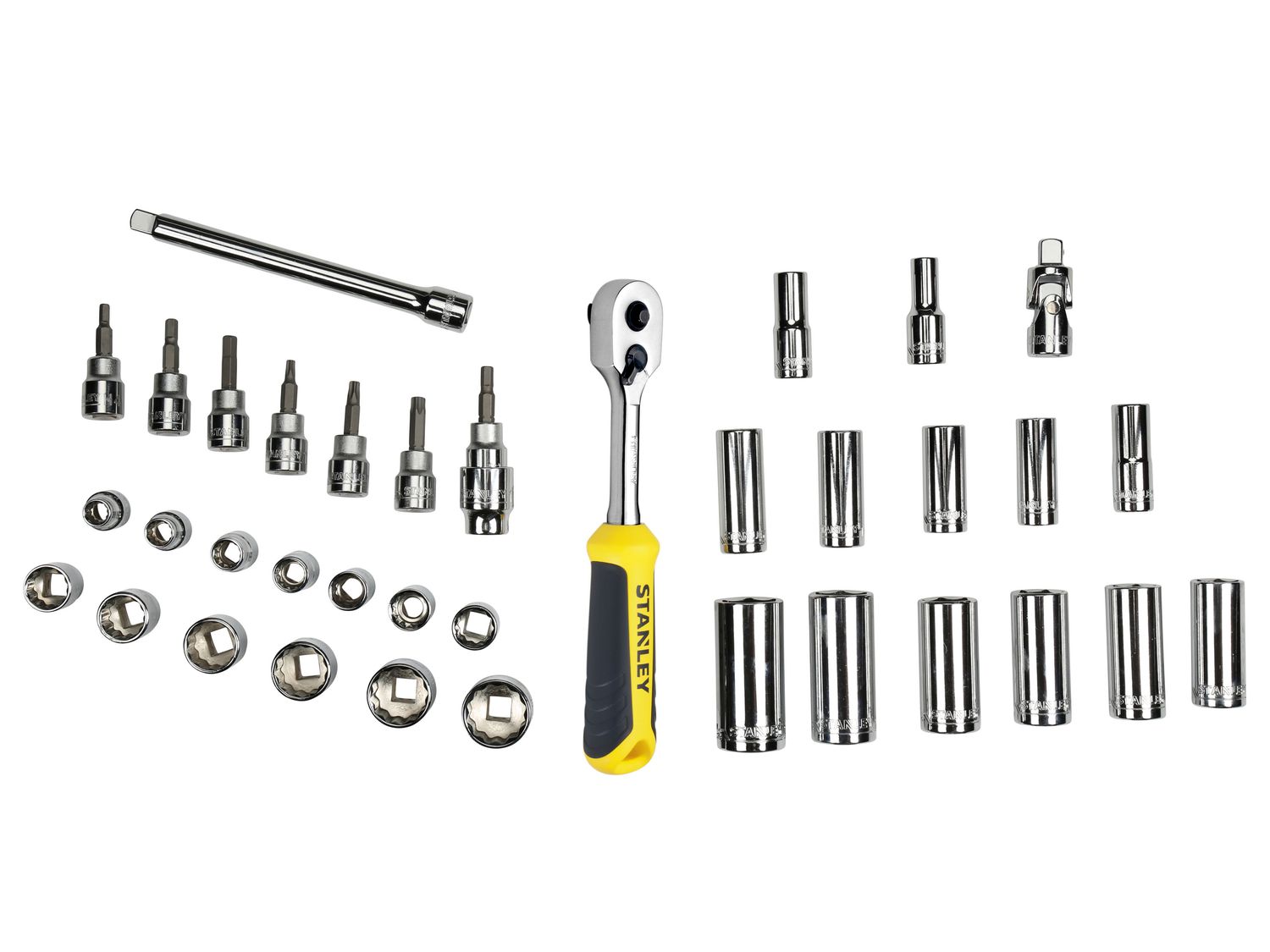 STANLEY STA174174 3/8in Drive Metric Socket Module 36 Piece