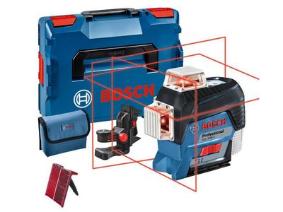 Bosch BSH601063R03 GLL 3-80 C Professional 360° Line Laser + BM 1 Professional Universal Mount