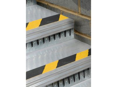 Sylglas SYLASTBLY Anti-Slip Tape 50mm x 3m Black &amp; Yellow Hazard