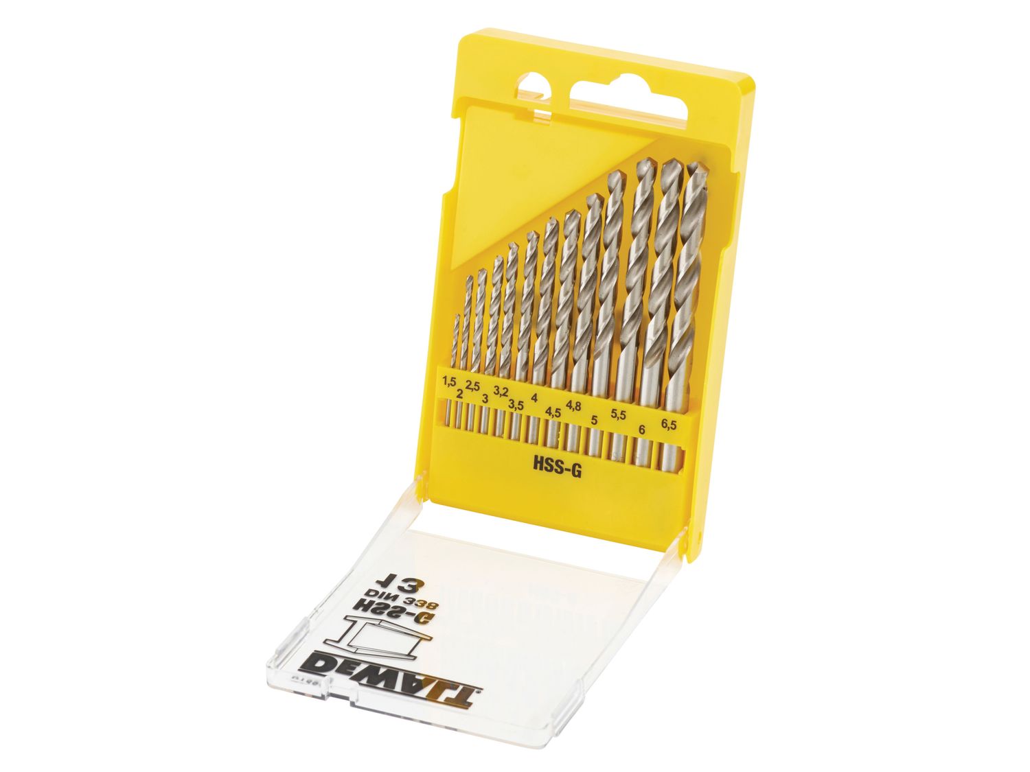 DEWALT DEWDT5922QZ HSS-G Jobber Drill Bit Set, 13 Piece