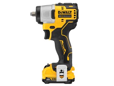 DEWALT DEWDCF902D2 DCF902D2 XR Brushless Sub-Compact 3/8in Impact Wrench 12V 2 x 2.0Ah Li-ion