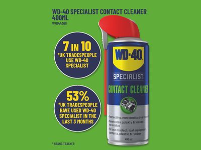 WD-40 W/D44368 WD-40 Specialist Contact Cleaner 400ml