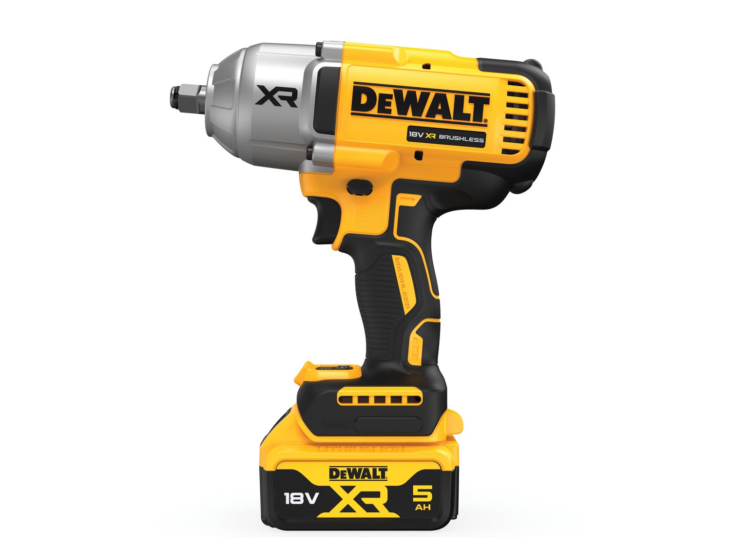 Dewalt DCF900P2T XR Brushless 1/2in High Torque Impact Wrench 18V 2 x 5.0Ah Li-ion