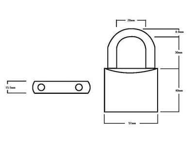 Squire HSQLN5T LN5T Lion Brass Padlocks 5-Pin 50mm Twin Pack