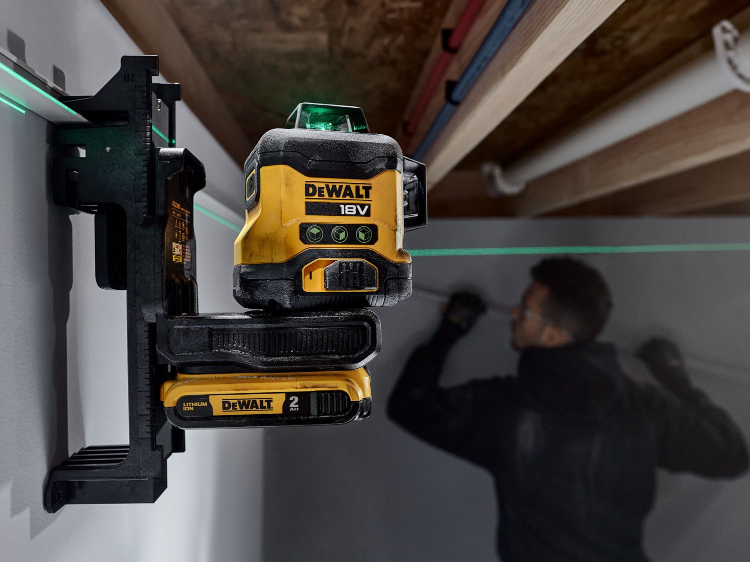Dewalt DCLE34031D1 3 x 360° Multi Line Laser 18V 1 x 2.0Ah Li-ion
