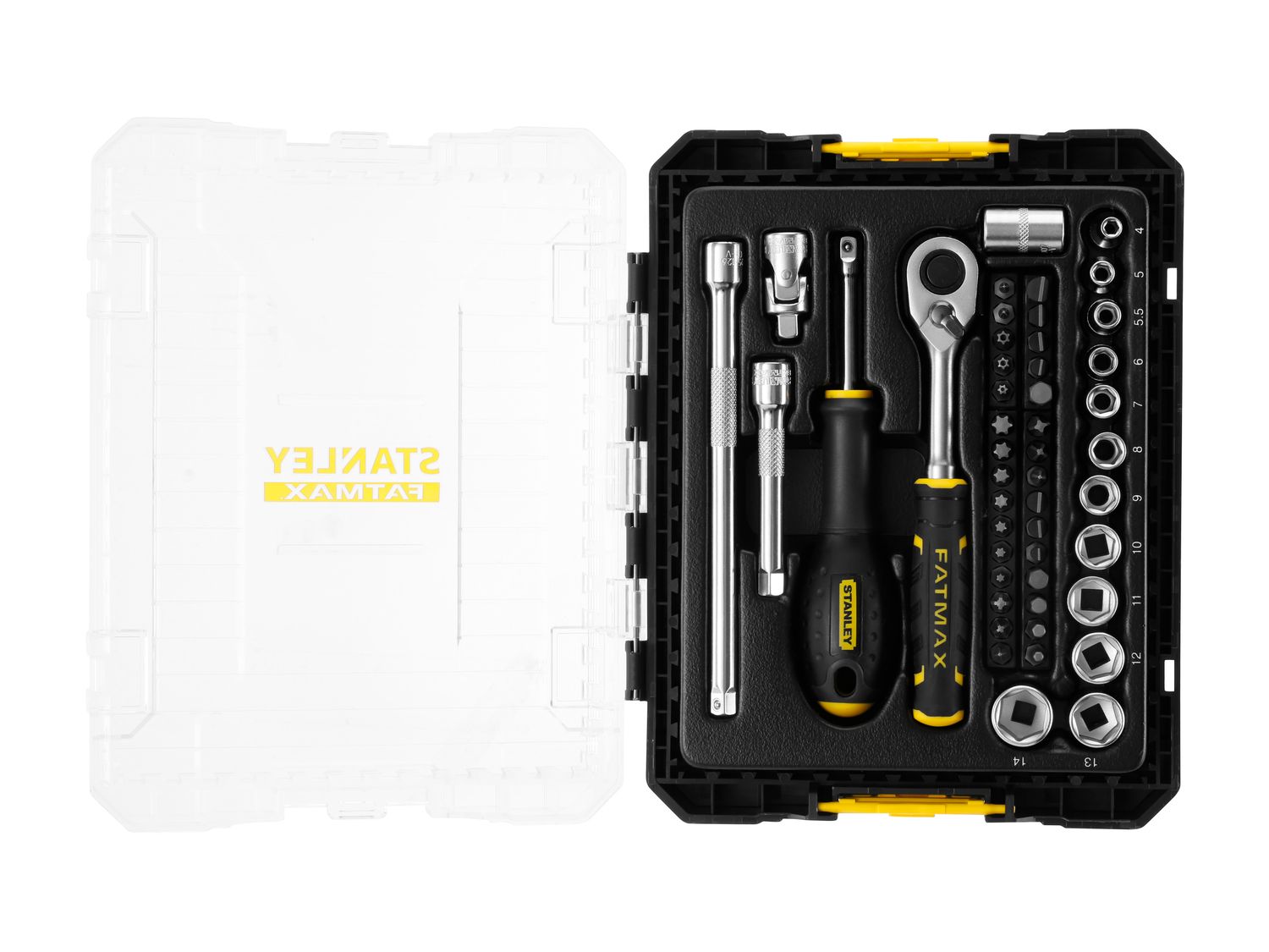 STANLEY STA098101 FATMAX 1/4in M PRO-STACK™ Socket Set, 48 Piece