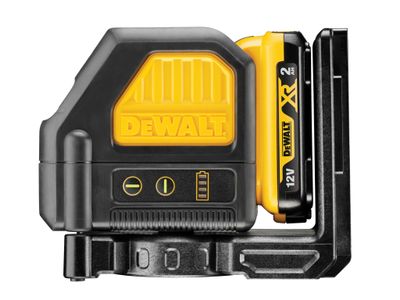 DEWALT DEW088D1G DCE088 D1G Self-Levelling Green Cross Line Laser 12V 1 x 2.0Ah Li-ion