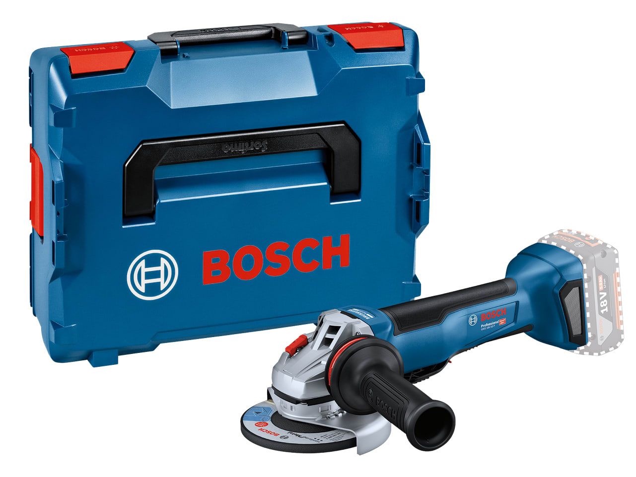 Bosch BSH6019J4100 GWS 18V-10P Professional Angle Grinder 125mm 18V Bare Unit