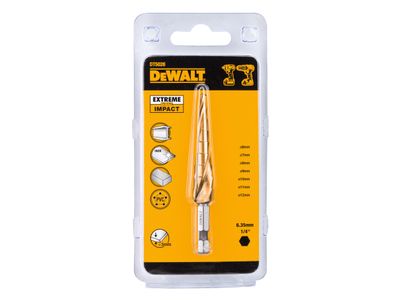DEWALT DEWDT5026QZ Extreme Step Drill Bit 6-12mm