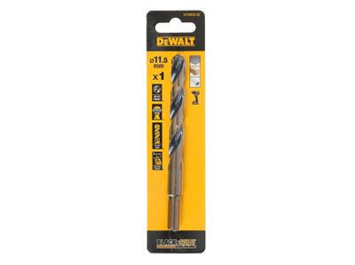 DEWALT DEWDT20533QZ BLACK&amp;GOLD HSS Drill Bit 11.5mm