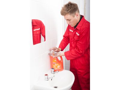 Swarfega SWASOR4LMP Orange Hand Cleaner Pump Top Bottle 4 litre