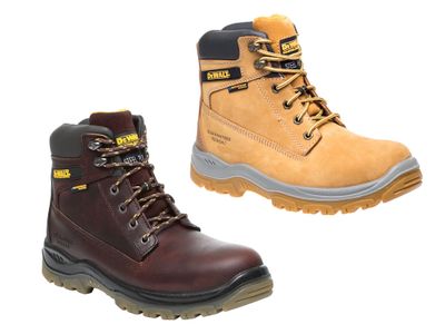 DEWALT DEWTITAN7T Titanium S3 Safety Boots Tan UK 7 EUR 41