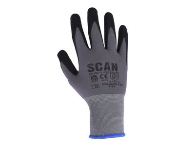 Scan SCAGLONITMXX Microfoam Nitrile Coated Gloves - XXL (Size 11)