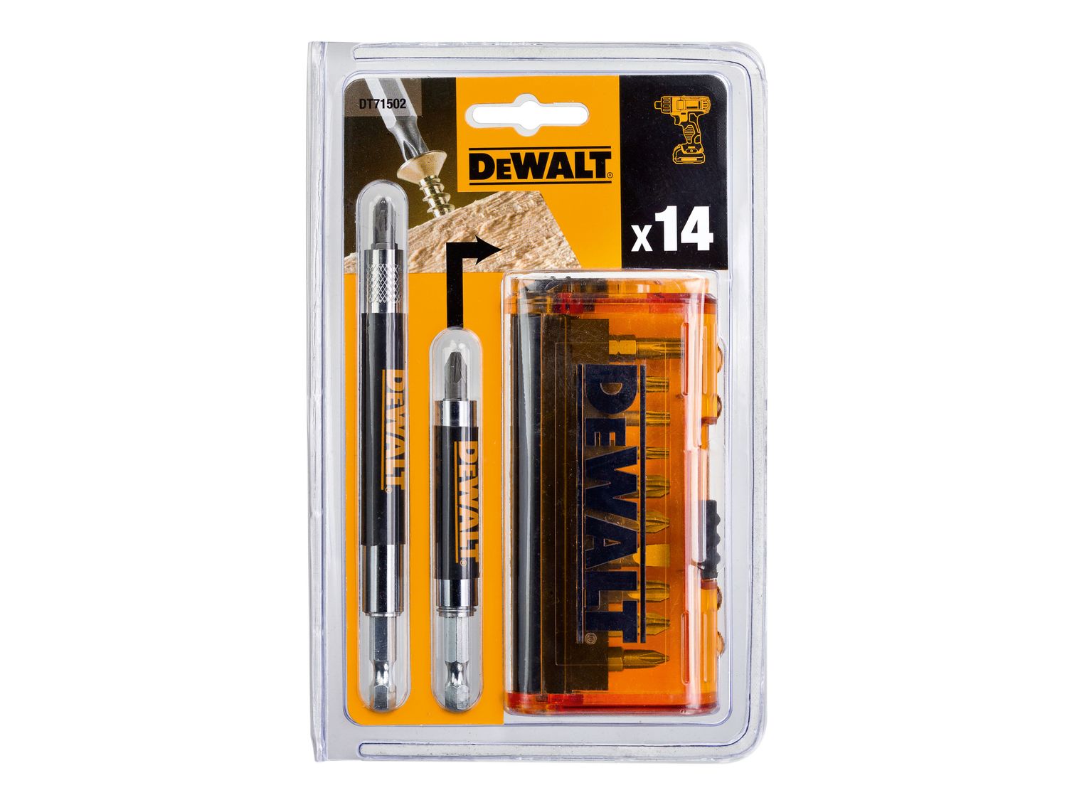 DEWALT DEWDT71502QZ DT71502-QZ Screwdriving Set, 14 Piece