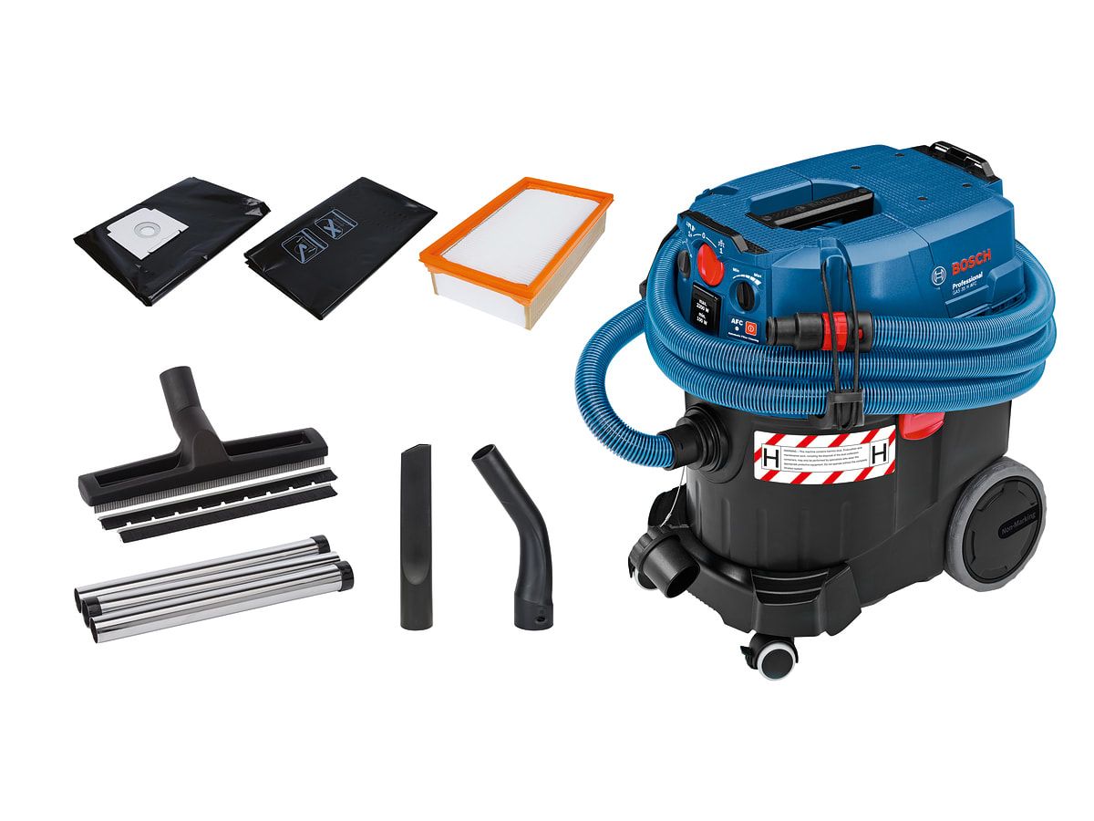 Bosch BSH6019C3670 GAS 35 H AFC Professional H-Class Wet &amp; Dry Vacuum 1200W 240V