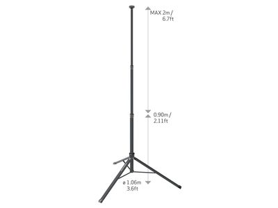SCANGRIP SCG035685 Tripod 2m