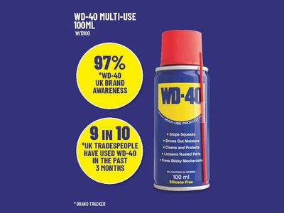 WD-40 W/D100 WD‑40 Multi-Use Product Aerosol 100ml