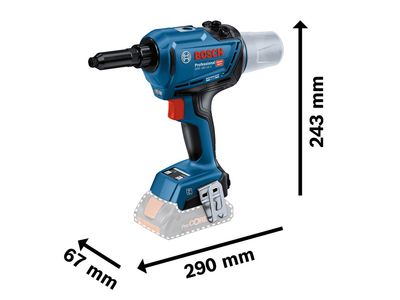 Bosch BSH6019K5000 GRG 18V-16C Professional Rivet Gun 18V Bare Unit