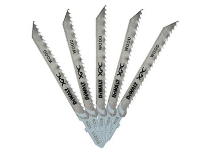 DEWALT DEWDT2211QZ XPC HCS Wood Jigsaw Blades Pack of 5 T111C