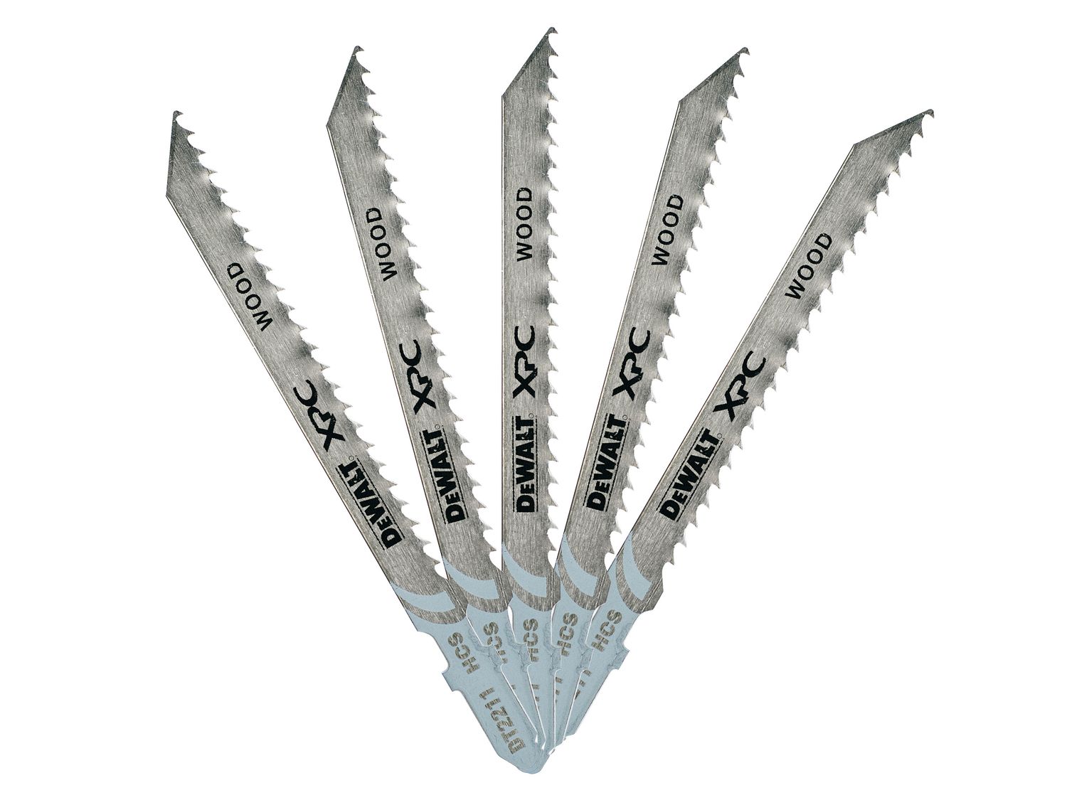 DEWALT DEWDT2211QZ XPC HCS Wood Jigsaw Blades Pack of 5 T111C