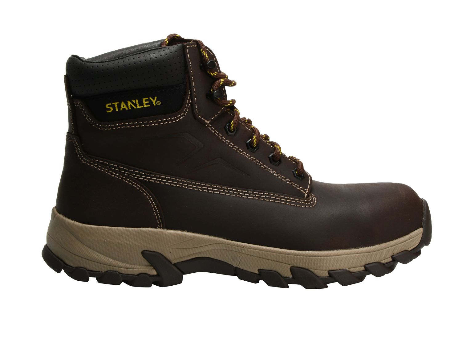 STANLEY Clothing STCTRADEBR12 Tradesman SB-P Safety Boots Brown UK 12 EUR 46